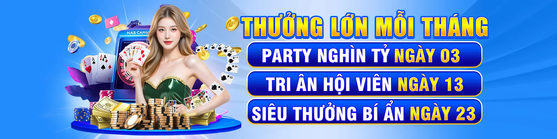 Sòng Bạc Trực Tuyến vn23 nhà cái với dealer xinh đẹp